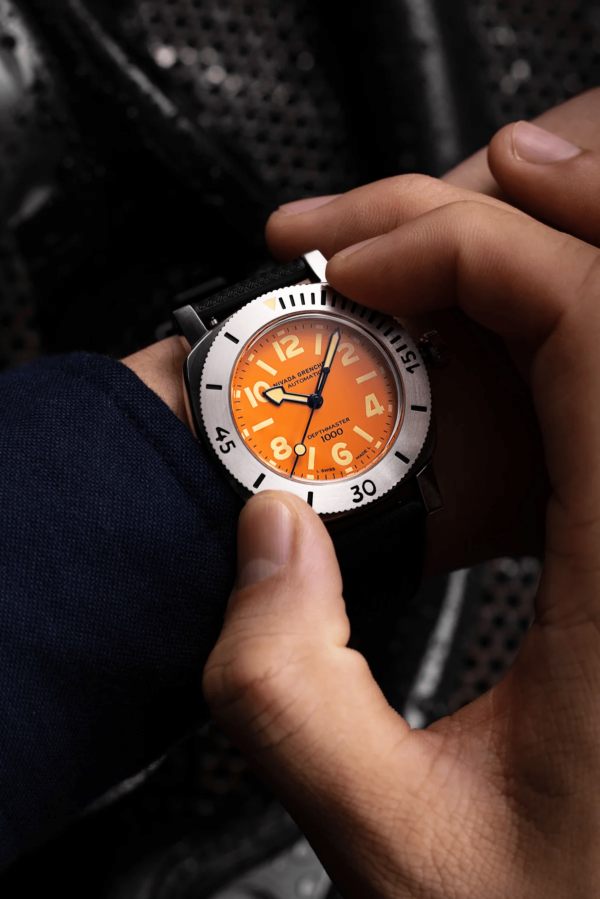 Nivada Grenchen Orange Depthmaster 14127A01